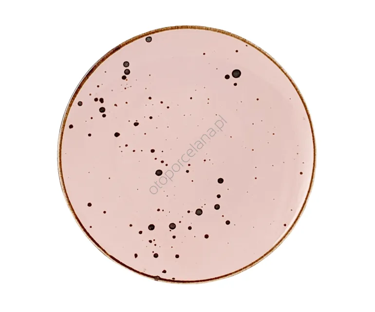 COTTAGE PINK TALERZ DESEROWY 21,5 cm - Alumina Bogucice