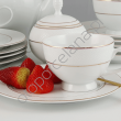 EMILY GOLD  serwis do herbaty 6 osobowy/ 12 sztuk AP101 - 2