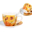V. VAN GOGH filiżanka espresso ze spodkiem, SŁONECZNIKI 80 ml - 2