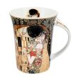 G. KLIMT kubek, POCAŁUNEK 350 ml (czarne tło) - 2