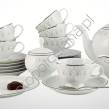 IRYDA PLATIN serwis do herbaty 6 osobowy/ 15 sztuk AP101 - 2