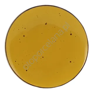 COTTAGE YELLOW TALERZ PŁYTKI 27,5 cm - Alumina Bogucice