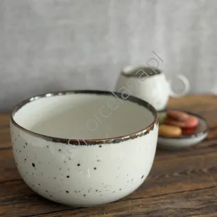 COTTAGE CREAM salaterka AP104 21 cm - Alumina Bogucice