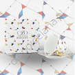 ARLEKIN filiżanka ze spodkiem AP103 250 ml - 2