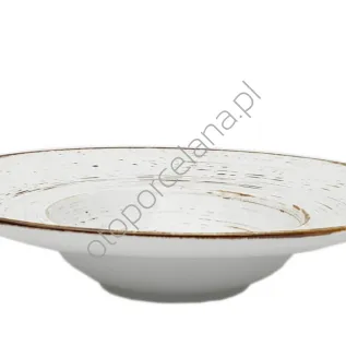 NOSTALGIA WHITE TALERZ GŁĘBOKI DO PASTY 28 cm - Alumina Bogucice