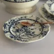 BLUE EDEN komplet talerzy 6 os. 18 części - 2