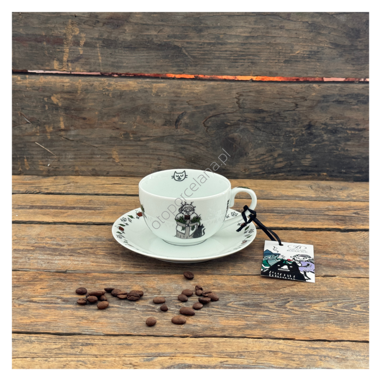 HEKSA filiżanka ze spodkiem AP101 lolita new - 230 ml