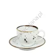 COTTAGE WHITE FILIŻANKA ZE SPODKIEM 300 ml - Alumina Bogucice - 2