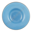 RUSTIC BLUE TALERZ GŁĘBOKI PASTA 27 cm - Alumina Bogucice - 2