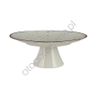 COTTAGE CREAM patera na nóżce 21,5 cm - Alumina Bogucice - 2
