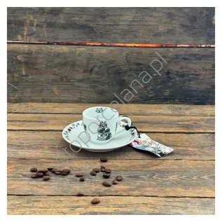 HEKSA filiżanka ze spodkiem espresso new