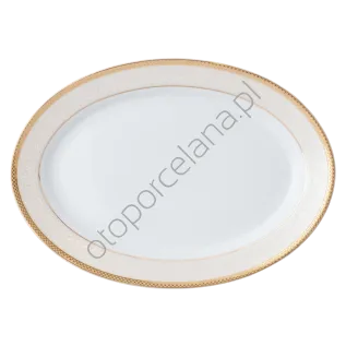 MARTHA GOLD półmisek owalny 37,5 cm