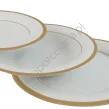 GEOS GOLD komplet talerzy 6/18 szt. - 2