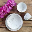 COTTAGE WHITE TALERZ GŁĘBOKI 22 cm - Alumina Bogucice - 2