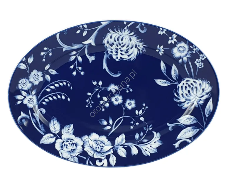 EVIA BLUE półmisek owalny 36 cm - Bogucice