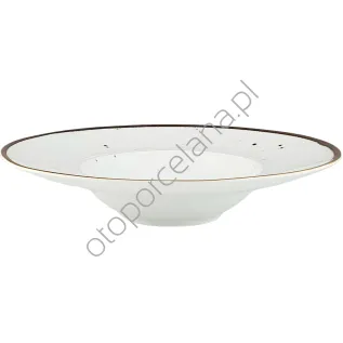 COTTAGE WHITE TALERZ GŁĘBOKI PASTA 28 cm  AH189 AKIJ - Alumina Bogucice