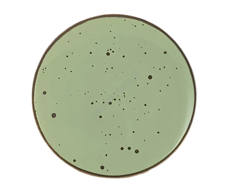 COTTAGE GREEN TALERZ DESEROWY 21,5 cm - Alumina Bogucice