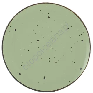 COTTAGE GREEN TALERZ PŁYTKI 27,5 cm - Alumina Bogucice