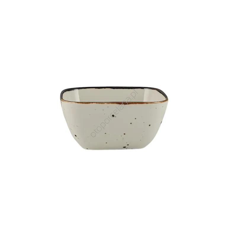 COTTAGE CREAM SALATERKA SQUARE 14,5 x 14,5 cm - Alumina Bogucice